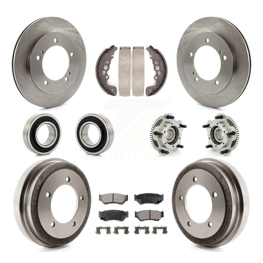 [Avant + Arrière] Kit d'ensemble roulement de roue et moyeu pour 2001-2004 Chevrolet Tracker Suzuki Vitara Non-ABS KBB-108664