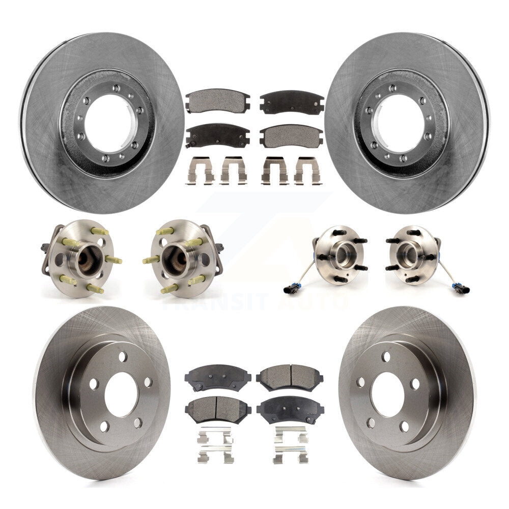 [Avant + Arrière] Kit d'ensemble roulement de roue et moyeu pour 2000-2005 Buick LeSabre Pontiac Bonneville KBB-108745