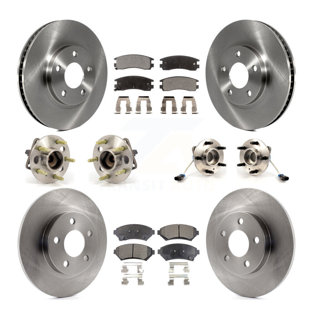 [Avant + Arrière] Kit d'ensemble roulement de roue et moyeu pour 2003-2004 Buick Park Avenue Ultra KBB-108747