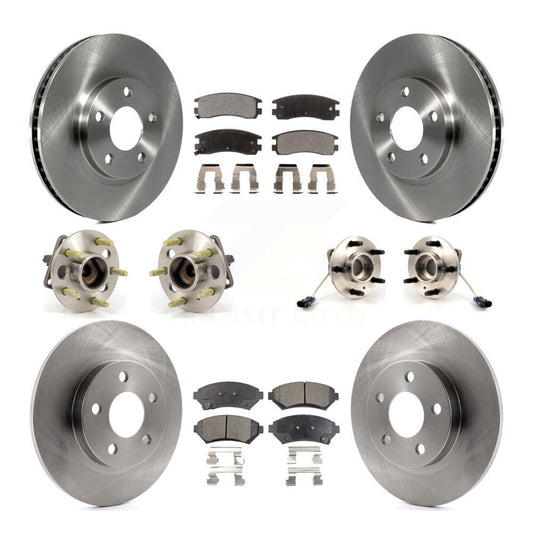 [Avant + Arrière] Kit d'ensemble roulement de roue et moyeu pour 2003-2004 Buick Park Avenue Ultra KBB-108747