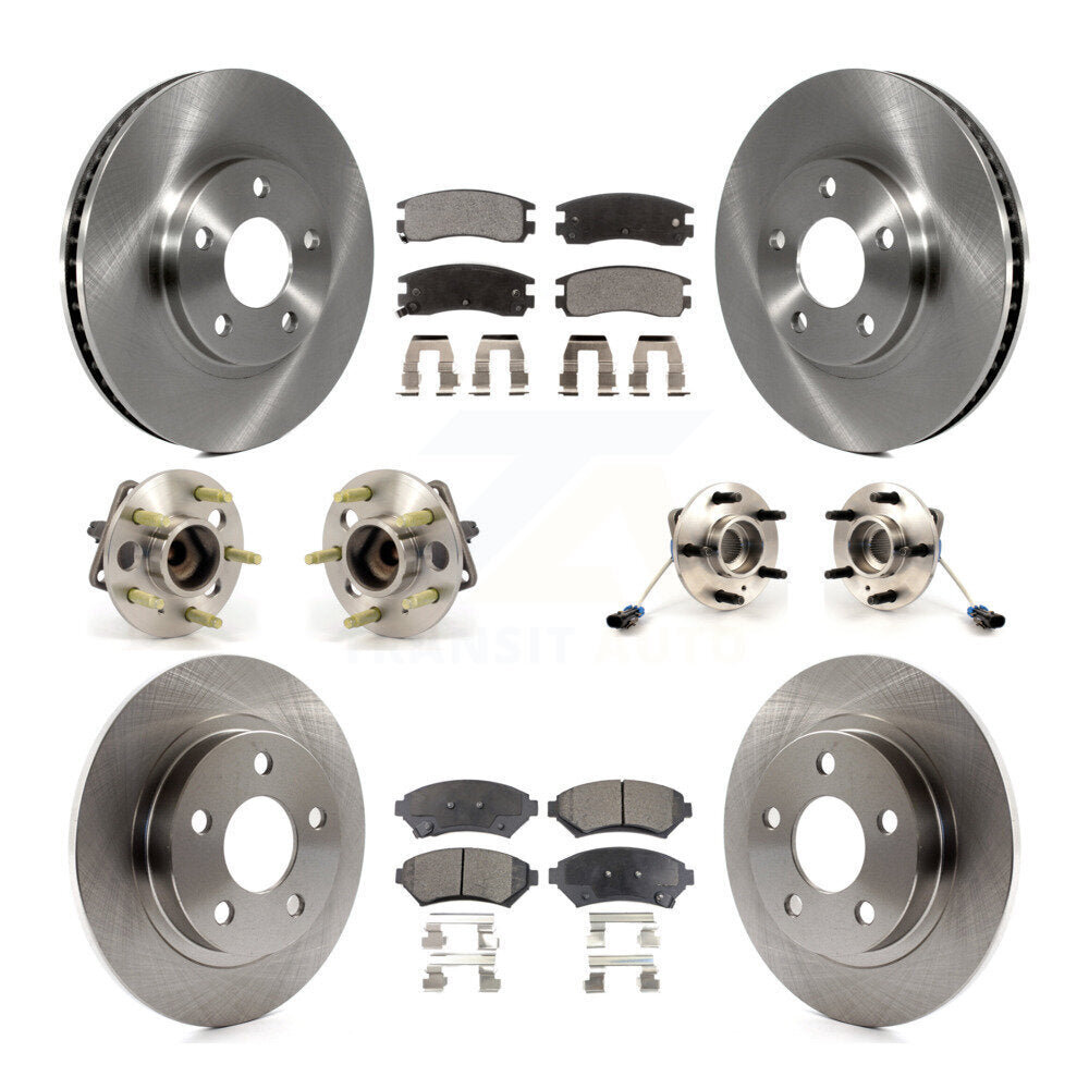[Avant + Arrière] Kit d'ensemble roulement de roue et moyeu pour Buick LeSabre Park Avenue Pontiac Bonneville Oldsmobile Aurora KBB-108748