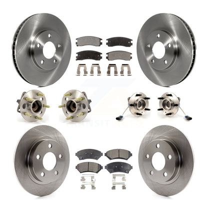 [Avant + Arrière] Kit d'ensemble roulement de roue et moyeu pour Buick LeSabre Park Avenue Pontiac Bonneville Oldsmobile Aurora KBB-108748