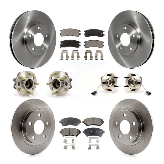 [Avant + Arrière] Kit d'ensemble roulement de roue et moyeu pour Buick LeSabre Park Avenue Pontiac Bonneville Oldsmobile Aurora KBB-108748