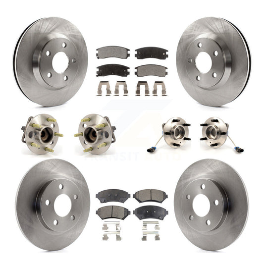 [Avant + Arrière] Kit d'ensemble roulement de roue et moyeu pour 2005 Buick Park Avenue Ultra KBB-108752