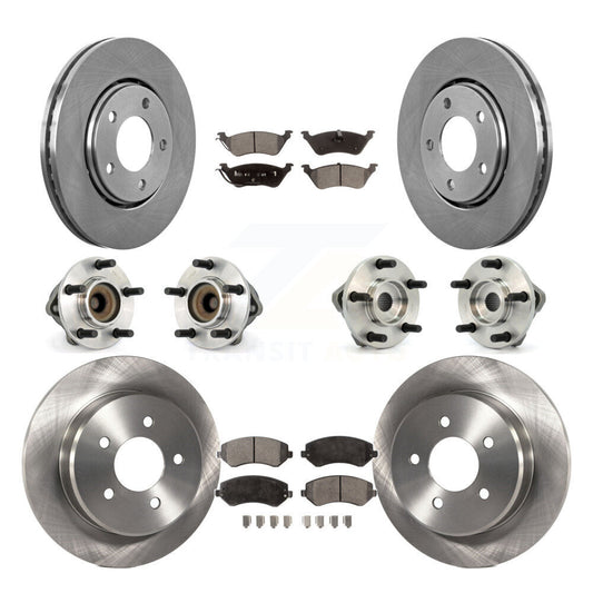 [Avant + Arrière] Kit d'ensemble roulement de roue et moyeu pour Dodge Chrysler Town & Country Grand Caravan Voyager KBB-108767