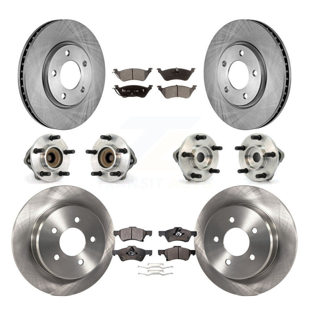 [Avant + Arrière] Kit d'ensemble roulement de roue et moyeu pour Dodge Grand Caravan Chrysler Town & Country KBB-108769