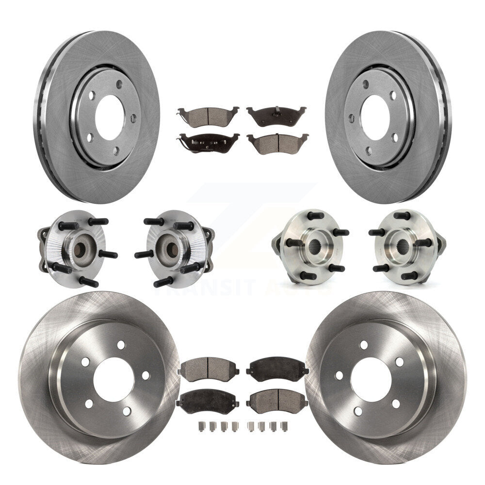 [Avant + Arrière] Kit d'ensemble roulement de roue et moyeu pour Chrysler Town & Country Dodge Grand Caravan KBB-108770