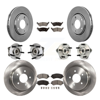 [Avant + Arrière] Kit d'ensemble roulement de roue et moyeu pour Chrysler Town & Country Dodge Grand Caravan KBB-108770