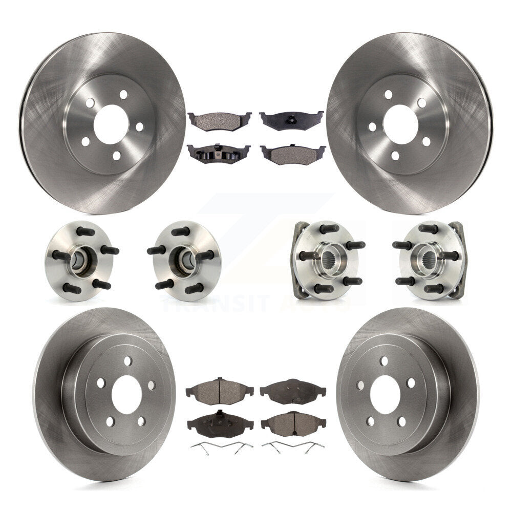 [Avant + Arrière] Kit d'ensemble roulement de roue et moyeu pour Chrysler Sebring Dodge Stratus KBB-108776