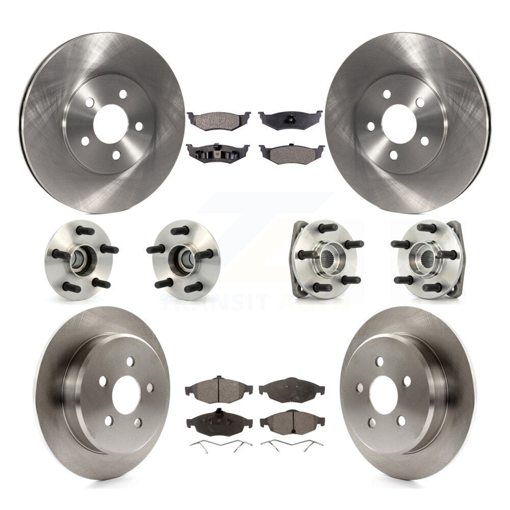 [Avant + Arrière] Kit d'ensemble roulement de roue et moyeu pour Chrysler Sebring Dodge Stratus KBB-108777