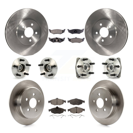 [Avant + Arrière] Kit d'ensemble roulement de roue et moyeu pour Chrysler Sebring Dodge Stratus KBB-108777