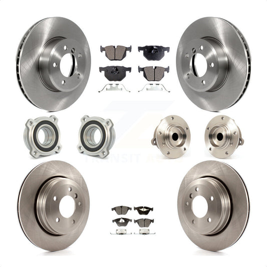 [Avant + Arrière] Kit d'ensemble roulement de roue et moyeu pour BMW 530i 525i 528i KBB-108782 par Transit Auto