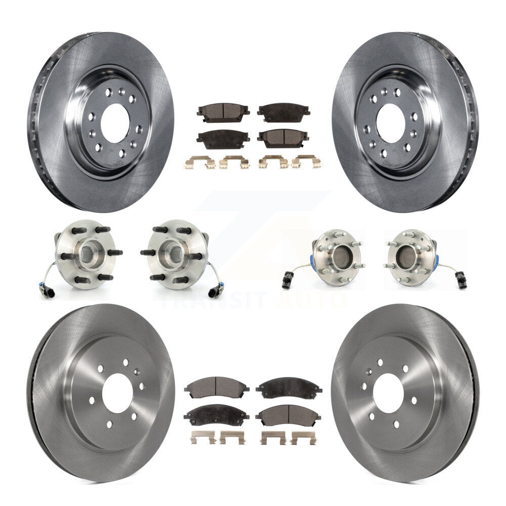 [Avant + Arrière] Kit d'ensemble roulement de roue et moyeu pour Cadillac SRX RWD KBB-108791