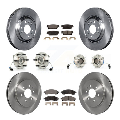 [Avant + Arrière] Kit d'ensemble roulement de roue et moyeu pour Cadillac SRX RWD KBB-108791