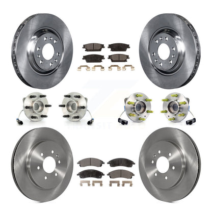 [Avant + Arrière] Kit d'ensemble roulement de roue et moyeu pour Cadillac SRX AWD KBB-108792