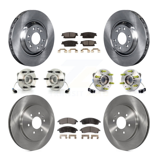 [Avant + Arrière] Kit d'ensemble roulement de roue et moyeu pour Cadillac SRX AWD KBB-108792