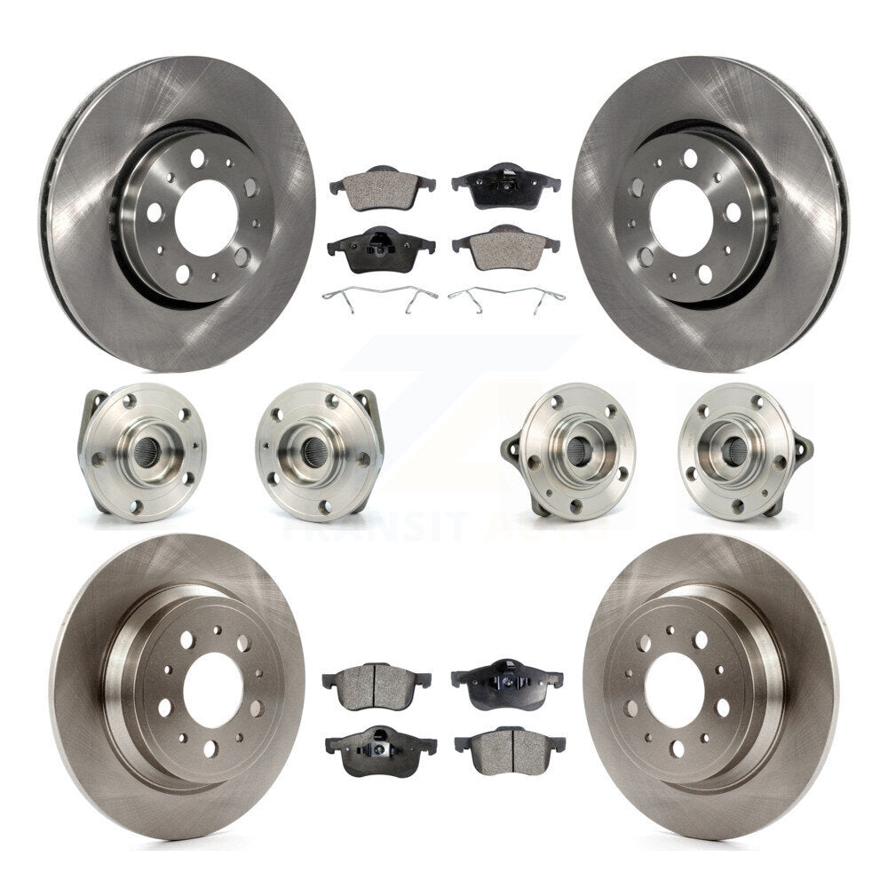 [Avant + Arrière] Kit d'ensemble roulement de roue et moyeu pour Volvo S60 XC70 V70 S80 KBB-108800