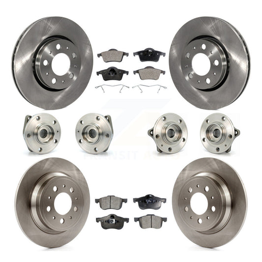 [Avant + Arrière] Kit d'ensemble roulement de roue et moyeu pour Volvo S60 XC70 V70 S80 KBB-108800