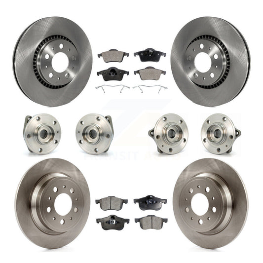 [Avant + Arrière] Kit d'ensemble roulement de roue et moyeu pour Volvo S60 XC70 V70 S80 KBB-108801