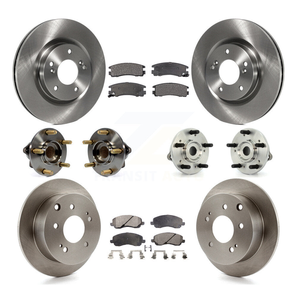 [Avant + Arrière] Kit d'ensemble roulement de roue et moyeu pour Mitsubishi Galant Eclipse KBB-108807