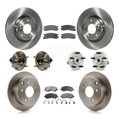 [Avant + Arrière] Kit d'ensemble roulement de roue et moyeu pour Mitsubishi Galant Eclipse KBB-108807
