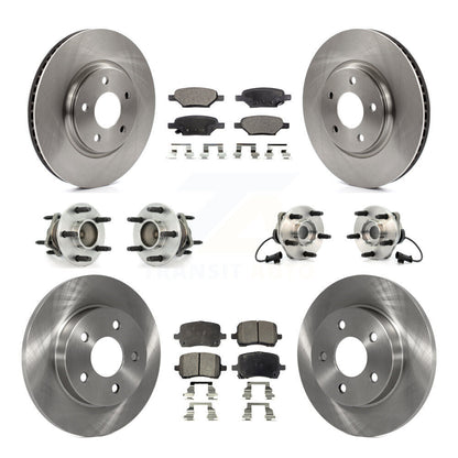 [Avant + Arrière] Kit d'ensemble roulement de roue et moyeu pour Chevrolet Malibu HHR Pontiac G6 KBB-108809