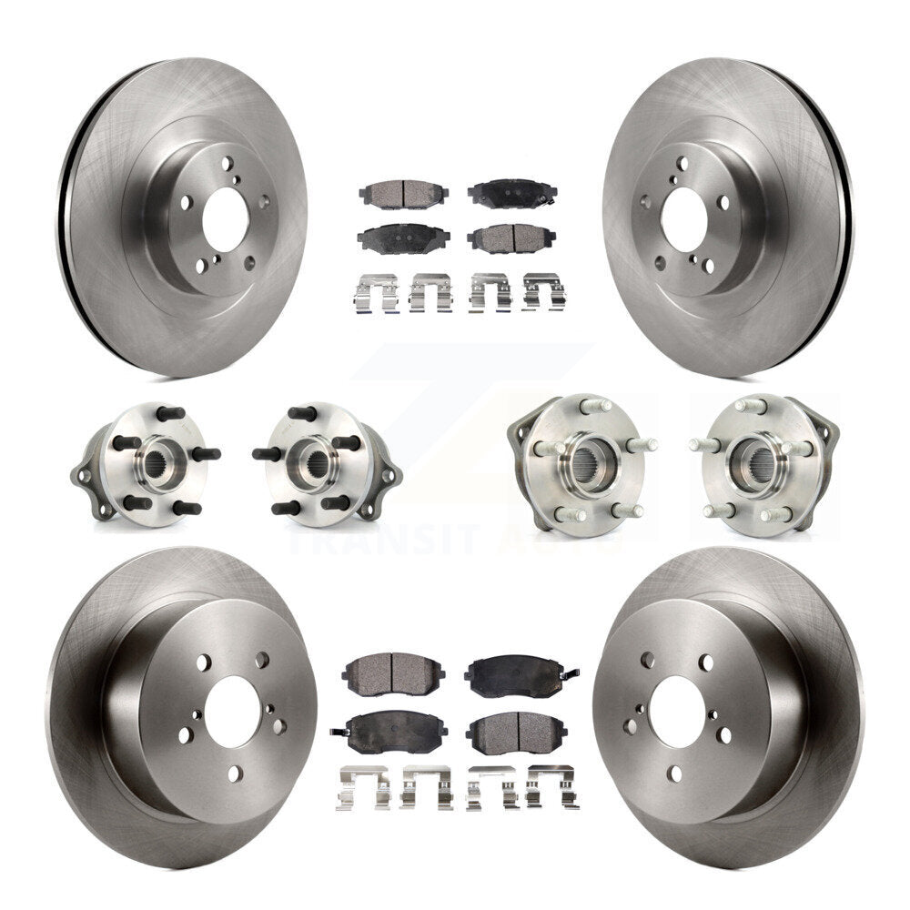 [Avant + Arrière] Kit d'ensemble roulement de roue et moyeu pour 2005 Subaru Outback Legacy KBB-108817