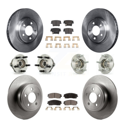 [Avant + Arrière] Kit d'ensemble roulement de roue et moyeu pour Chrysler 300 Dodge Charger Magnum KBB-108822