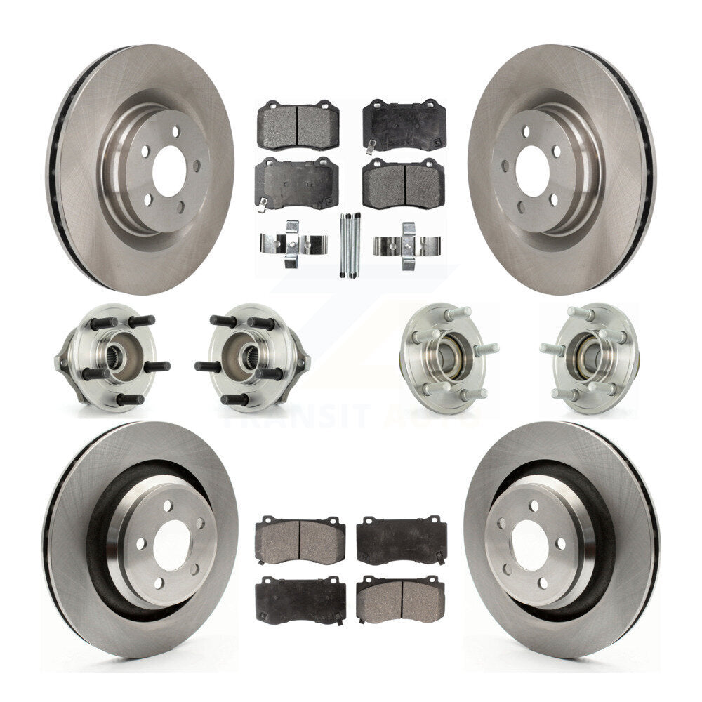 [Avant + Arrière] Kit d'ensemble roulement de roue et moyeu pour Chrysler 300 Dodge Charger Magnum KBB-108825