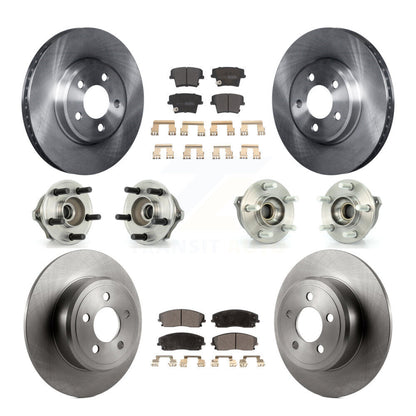 [Avant + Arrière] Kit d'ensemble roulement de roue et moyeu pour Dodge Charger Magnum AWD avec 2.7L KBB-108826