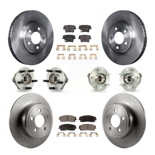 [Avant + Arrière] Kit d'ensemble roulement de roue et moyeu pour Dodge Charger Magnum AWD avec 2.7L KBB-108826