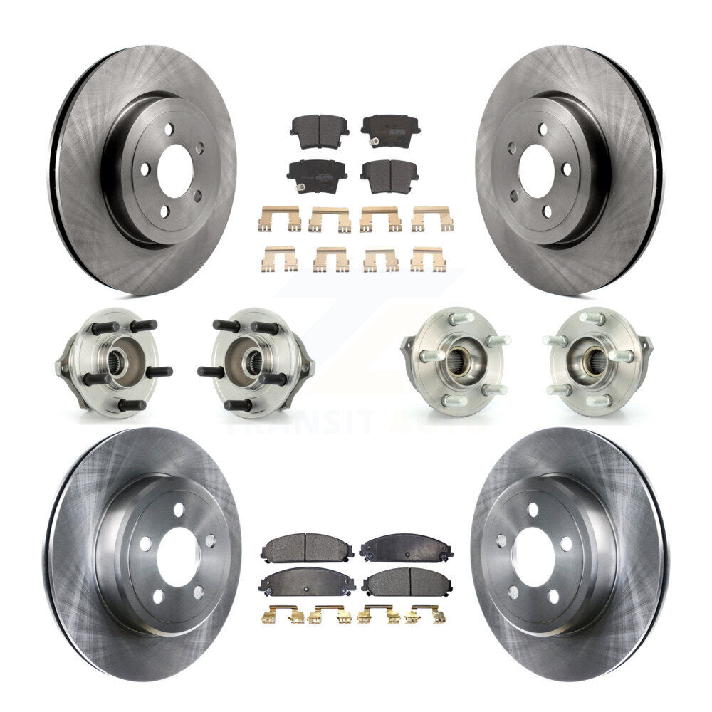 [Avant + Arrière] Kit d'ensemble roulement de roue et moyeu pour Chrysler 300 Dodge Charger Magnum KBB-108828