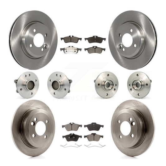 [Avant + Arrière] Kit d'ensemble roulement de roue et moyeu pour 2002-2005 Mini Cooper avec 276mm Diameter Rotor KBB-108832