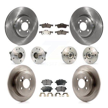 [Avant + Arrière] Kit d'ensemble roulement de roue et moyeu pour 2002-2005 Mini Cooper avec 294mm Diameter Rotor KBB-108833
