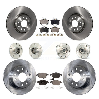 [Avant + Arrière] Kit d'ensemble roulement de roue et moyeu pour Volkswagen Jetta Beetle KBB-108848