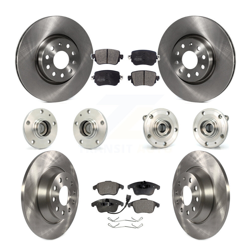 [Avant + Arrière] Kit d'ensemble roulement de roue et moyeu pour 2016-2018 Audi Q3 KBB-108852