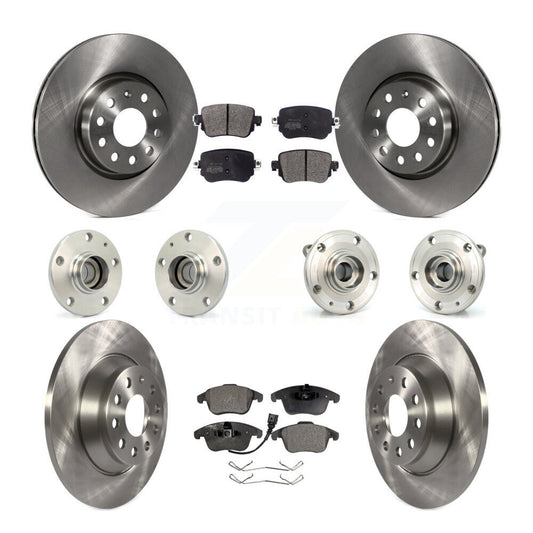 [Avant + Arrière] Kit d'ensemble roulement de roue et moyeu pour 2016-2018 Audi Q3 KBB-108852