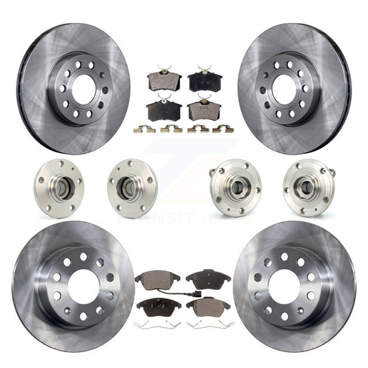 [Avant + Arrière] Kit d'ensemble roulement de roue et moyeu pour Volkswagen Jetta Beetle KBB-108854