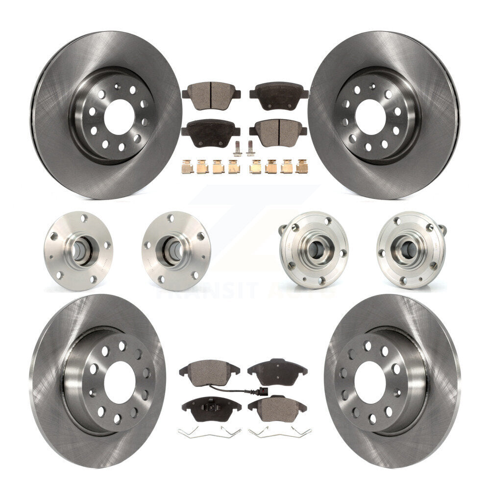[Avant + Arrière] Kit d'ensemble roulement de roue et moyeu pour Volkswagen GTI avec 30mm bearing KBB-108874