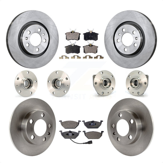 [Avant + Arrière] Kit d'ensemble roulement de roue et moyeu pour Volkswagen Golf City KBB-108879 par Transit Auto