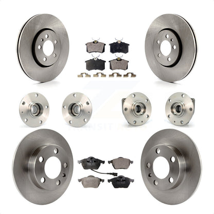 [Avant + Arrière] Kit d'ensemble roulement de roue et moyeu pour 2006 Volkswagen Golf 1.8L KBB-108880 par Transit Auto