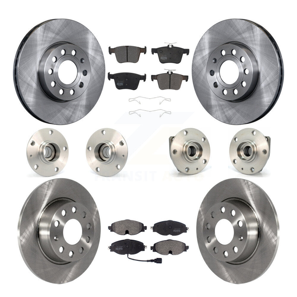 [Avant + Arrière] Kit d'ensemble roulement de roue et moyeu pour 2015-2019 Volkswagen e-Golf KBB-108886