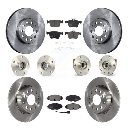 [Avant + Arrière] Kit d'ensemble roulement de roue et moyeu pour 2015-2019 Volkswagen e-Golf KBB-108886