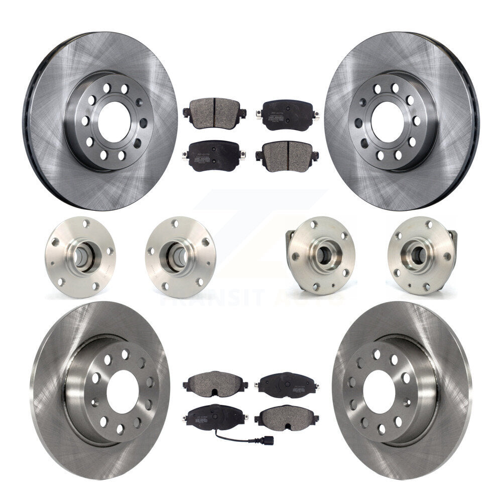 [Avant + Arrière] Kit d'ensemble roulement de roue et moyeu pour Volkswagen Golf SportWagen KBB-108887