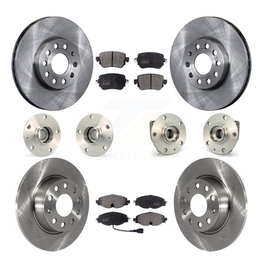 [Avant + Arrière] Kit d'ensemble roulement de roue et moyeu pour Volkswagen Golf SportWagen KBB-108887