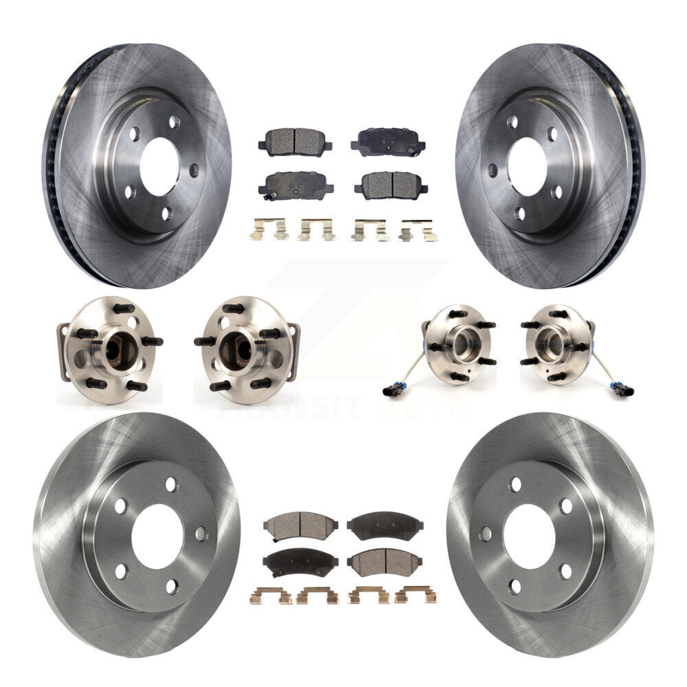 [Avant + Arrière] Kit d'ensemble roulement de roue et moyeu pour Pontiac Grand Prix Buick LaCrosse Allure KBB-108898