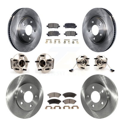 [Avant + Arrière] Kit d'ensemble roulement de roue et moyeu pour Pontiac Grand Prix Buick LaCrosse Allure KBB-108898