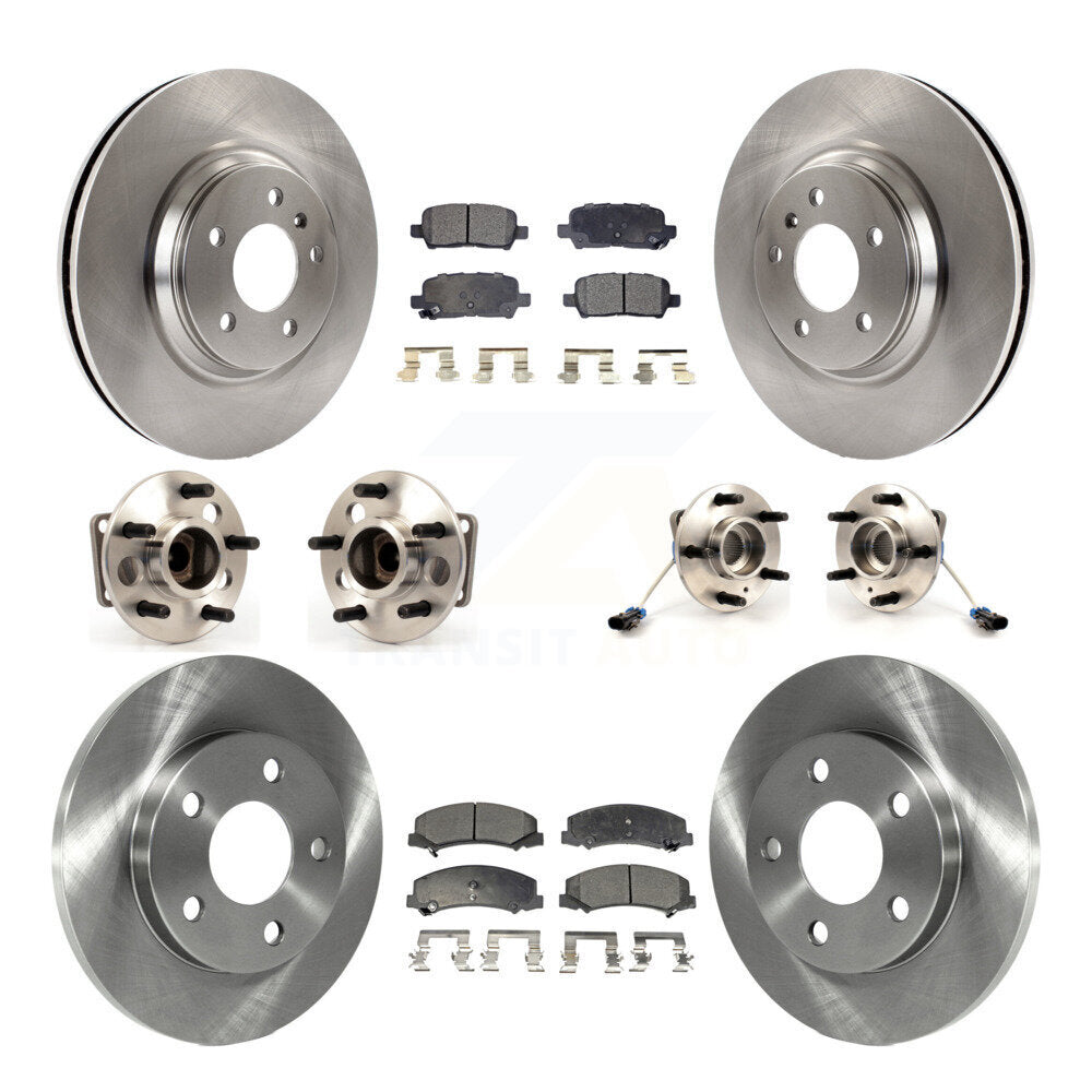 [Avant + Arrière] Kit d'ensemble roulement de roue et moyeu pour Chevrolet Impala Limited KBB-108900