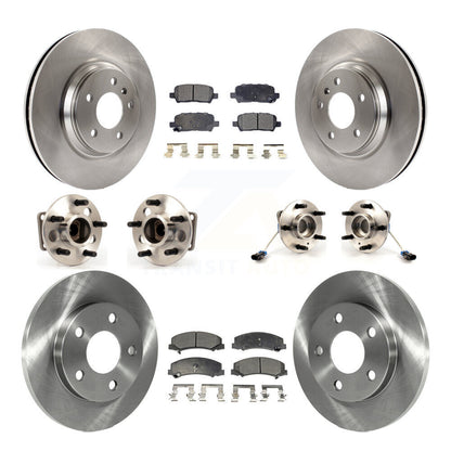 [Avant + Arrière] Kit d'ensemble roulement de roue et moyeu pour Chevrolet Impala Limited KBB-108900