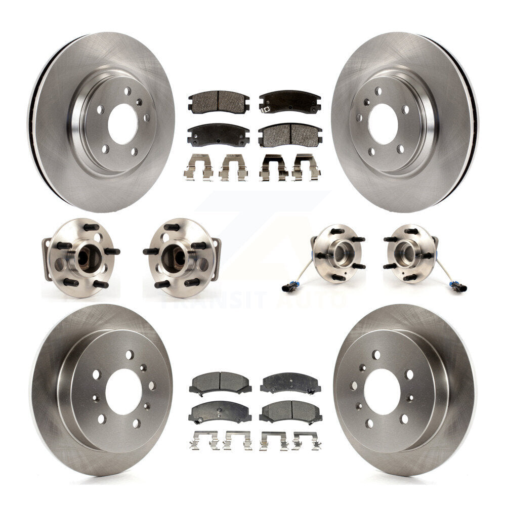 [Avant + Arrière] Kit d'ensemble roulement de roue et moyeu pour Buick LaCrosse Allure KBB-108901